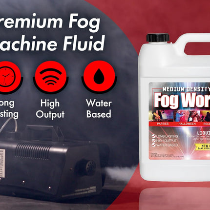 SourceToHome FuenteACasa FogWorx Fog Juice - 1 Gallon of Organic Fog Fluid (128 oz) — Home & Lifestyle