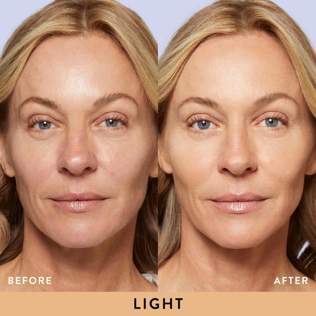 Award-Winning Baked Balance-n-Brighten Color Correcting Powder Foundation, 03 Light