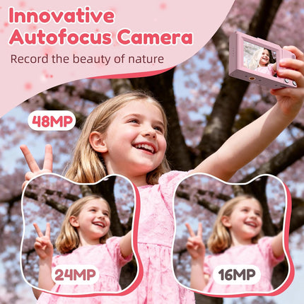 NexWave OndaNex Digital Camera, FHD 4K Digital Point and Shoot Camera with 16X Zoom Anti Shake — Smart Tech