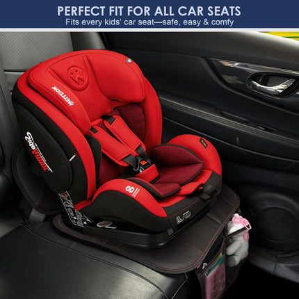 Car Seat Protector for Kids with Anti-Slip Thick Padding