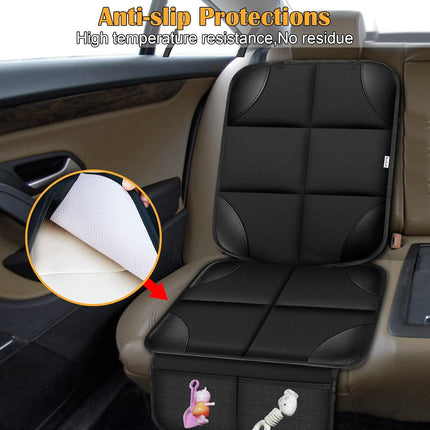 Car Seat Protector for Child Car Seat - Black 1pc