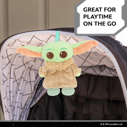 Kids Sensory Teether Toy with On-the-Go Strap