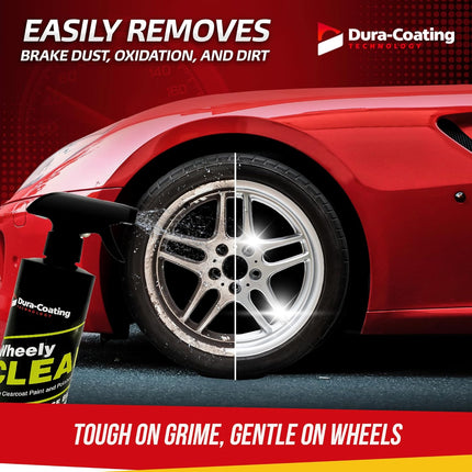 Professional Wheel Cleaner Spray - Ready-to-Use Tire and Rim Cleaner, 16 oz