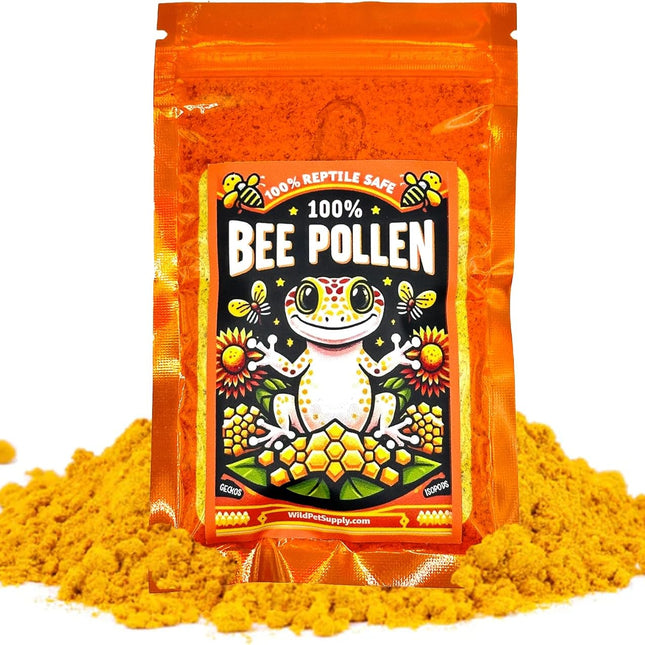 100% Bee Pollen Powder Food for Reptiles