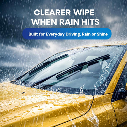 24-Inch and 18-Inch All-Season Windshield Wiper Blades, Pack of 2