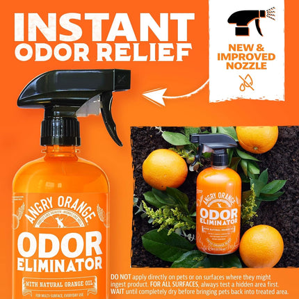 Pet Odor Eliminator Citrus Cleaner with Natural Orange Oil, 24 oz