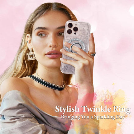 Magnetic Phone Ring Grip Holder Stand - Silver