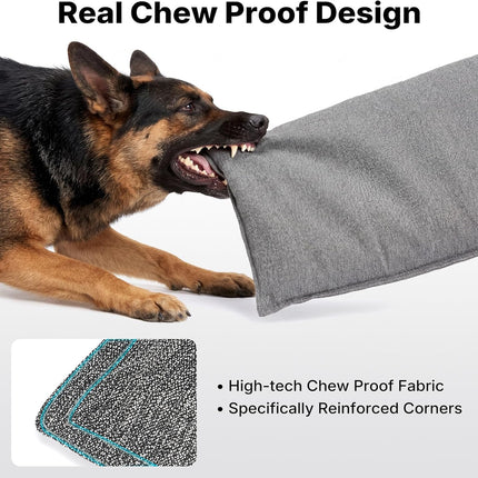 Chew-Resistant Dog Crate Pad and Bed Mat