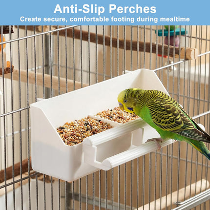 PawHaven RefugioPata Grevosea Bird Feeder for Cage — Pet Supplies