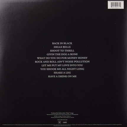 Back in Black Vinyl LP