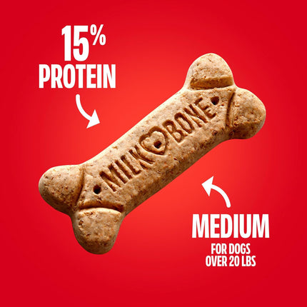 Original Crunchy Dog Treat Biscuits for Medium Dogs, 10 lb