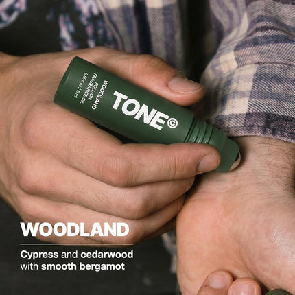 GlowEssence EsenciaLuz TONE Roll-on Fragrance Oil for Men, Woodland, Fragrance Oil with Notes of — Beauty & Self-Care