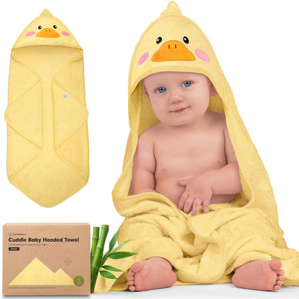 Duck Hooded Baby Towel for Newborns and Toddlers