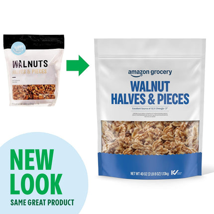 Walnut Halves & Pieces, 40 Oz