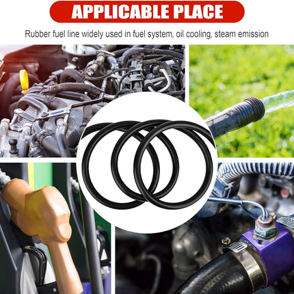 1/2 Inch (12mm) ID Fuel Line Hose 5FT NBR Rubber P - image 5