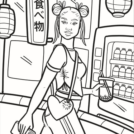 Coloring with Coco: Passport to Paradise: Relaxing Bold and Easy Coloring Book — Toys & Games