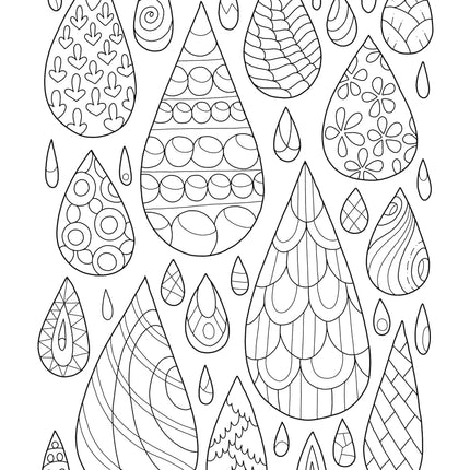 Mindfulness Patterns Coloring Book for Stress Relief and Relaxation