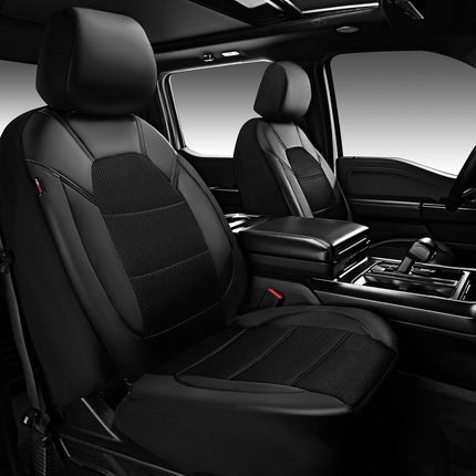 DriveForge ForjaRuta CAR PASS Universal Leather Two Front Seat Covers,Sport seat Covers fits Most — Auto & Moto