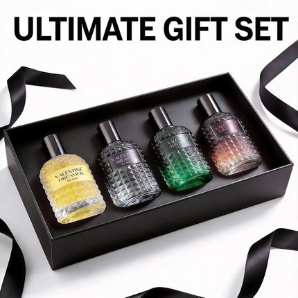 Valentine Cologne 4-Piece Eau de Parfum Set for Men