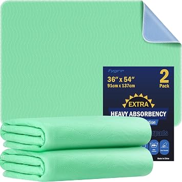 Extra Heavy Absorbency Washable Waterproof Underpads