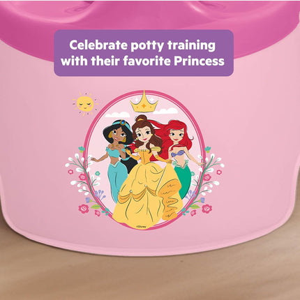 Princess-Themed Full Comfort Potty Training Toilet for Toddlers