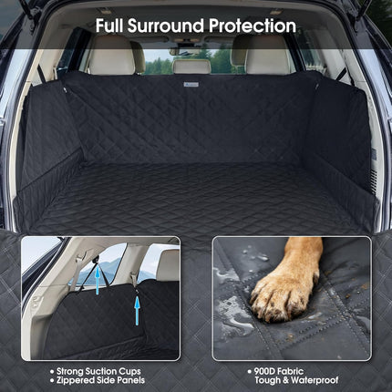 SUV Cargo Liner for Dogs - Heavy-Duty Waterproof 900D Oxford Pet Cargo Protector