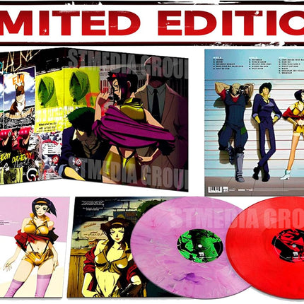 Cowboy Bebop Soundtrack Vinyl - Limited Edition Color 2xLP [2LP]