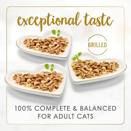 Delights with Cheddar Grilled Wet Cat Food Variety Pack, 24 Cans