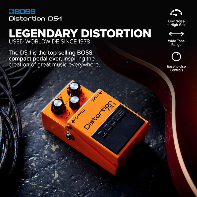 DS-1 Style Compact Distortion Pedal