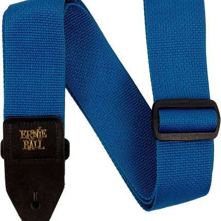 Black Polypropylene Guitar Strap, Adjustable 41-72 in.
