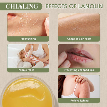 GlowEssence EsenciaLuz CHIALING Handmade Lanolin - 100% Pure Natural Australian Lanolin Cream — Beauty & Self-Care