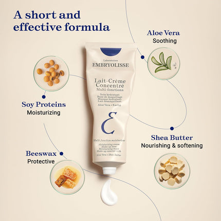 GlowEssence EsenciaLuz Embryolisse Lait-Crème Concentré, Multifunction Daily Face Moisturizer and — Beauty & Self-Care