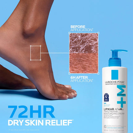 Triple Repair Moisturizing Body Cream for Extra Dry Skin, 400 mL