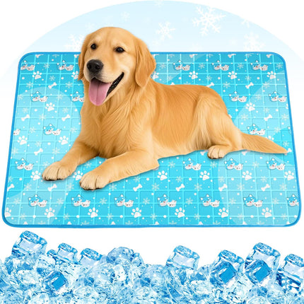 PawHaven RefugioPata Dog Cooling Mat, Pet Cooling Mat with Non-Toxic Solid Gel — Pet Supplies