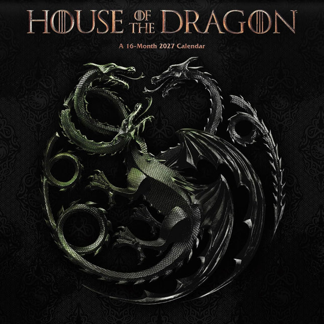 2027 Dragon Fantasy Wall Calendar