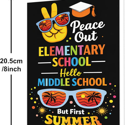 Funny 2026 5th Grade Graduation Greeting Card