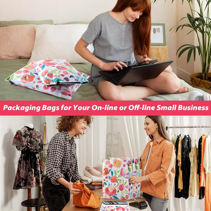 Poly Mailers 10x13, 50PCS Self-Seal Shipping Bags