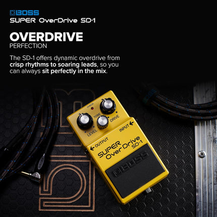 SD-1 Super Overdrive Compact Guitar Pedal