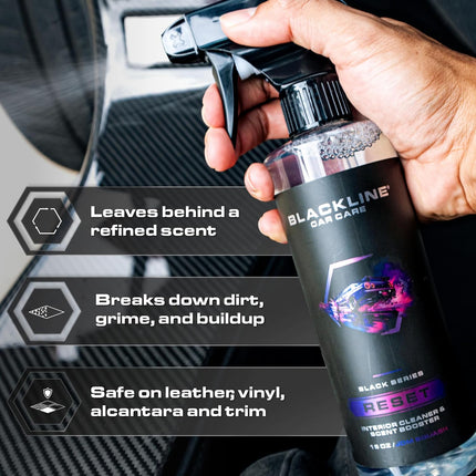 Luxury Scented Leather Interior Car Cleaner - Dark Ice