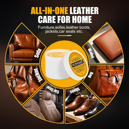 GlowEssence EsenciaLuz Leather Cleaner and Conditioner, Leather Repair Balm & Recoloring Cream — Beauty & Self-Care