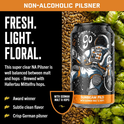 12-Pack Non-Alcoholic Assorted Beer Variety Pack