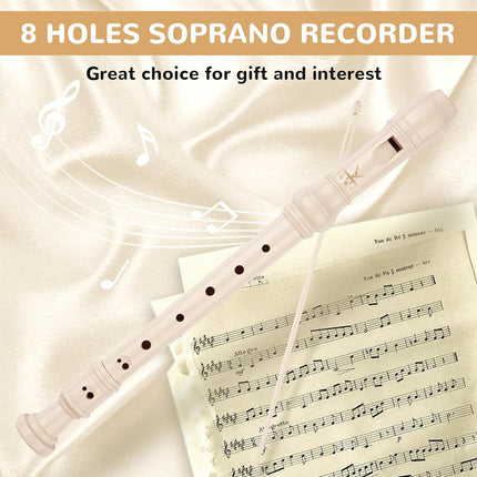 8-Hole Soprano Recorder for Kids and Beginners