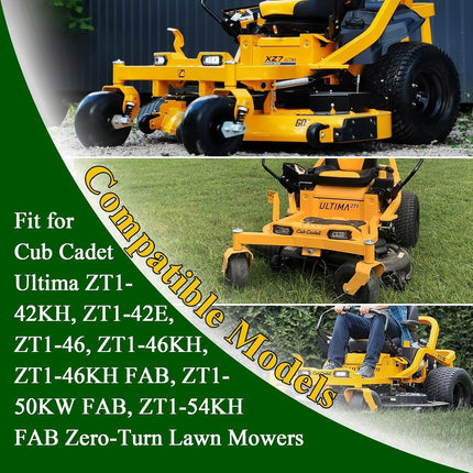 Hitch Plate with 1/2" Pin, R Clip, 2 Pcs Bolts & Nuts, Universal Heavy Duty Zero Turn Mower Trailer Hitch
