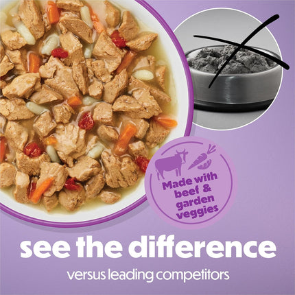 Beef & Garden Veggies Wet Dog Food Topper