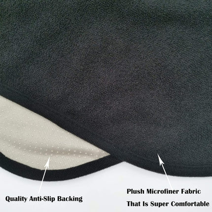 Waterproof Front Bucket Seat Cover Protector for Cars, SUVs and Trucks - Black, 1 Piece