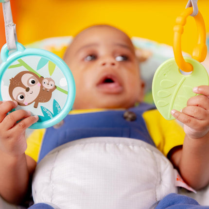 Safari Fun Baby Bouncer Soothing Vibrations Infant Seat