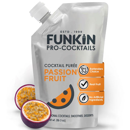 Passion Fruit Puree Natural Mixer, 2.2 lbs