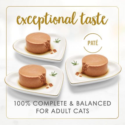 Poultry and Beef Classic Pate Grain-Free Wet Cat Food Variety Pack - 30 Cans
