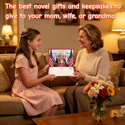 SourceToHome FuenteACasa Funny Mother's Day Greeting Card, Make Mother's Day Great Again Gift for — Home & Lifestyle