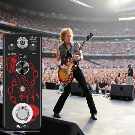SourceToHome FuenteACasa HOLY WAR Heavy Metal Distortion Pedal - 3 Mode (Lo/Hi Boost) True Bypass — Home & Lifestyle